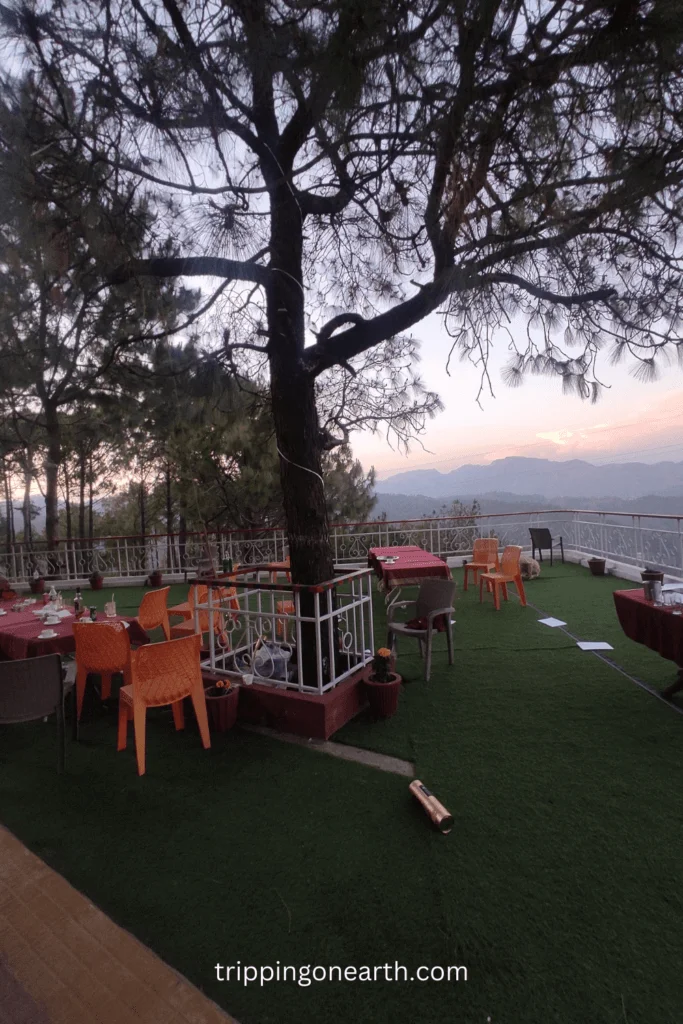 Weekend getaway to Jamta patio