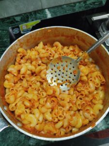 red sauce pasta