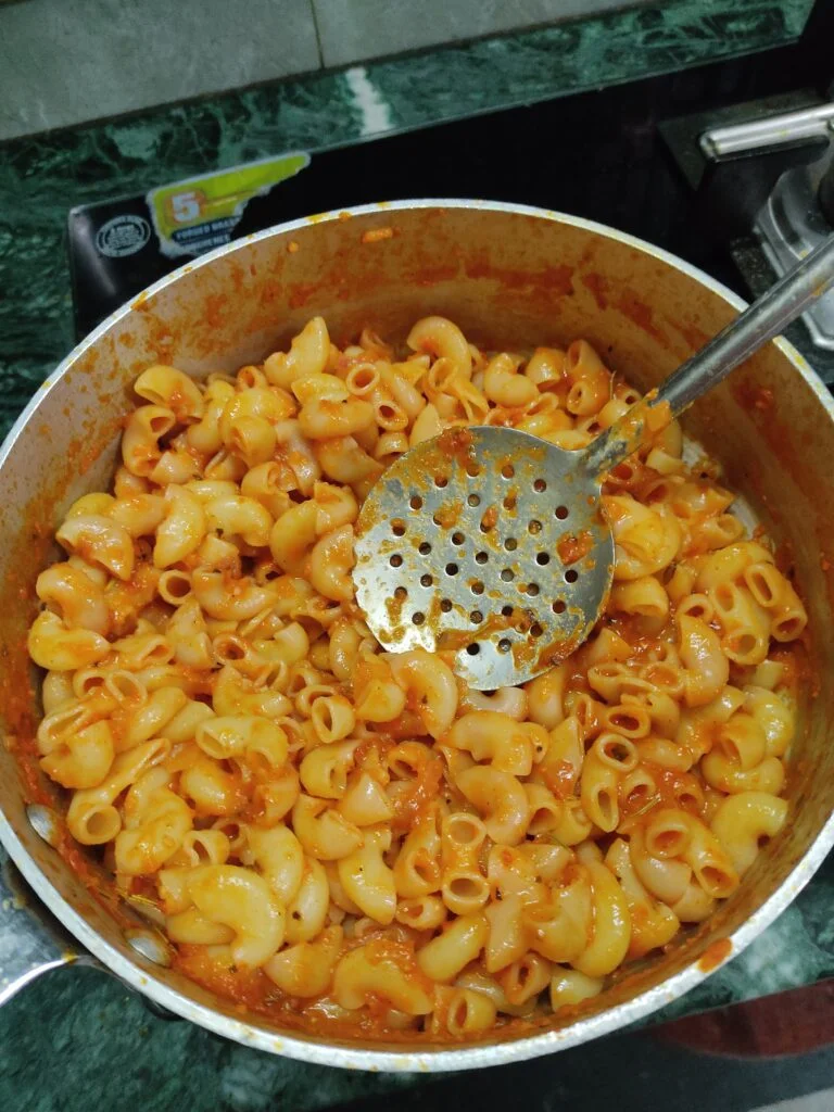 red sauce pasta