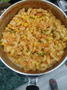 pink sauce pasta