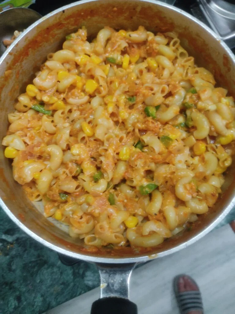 pink sauce pasta