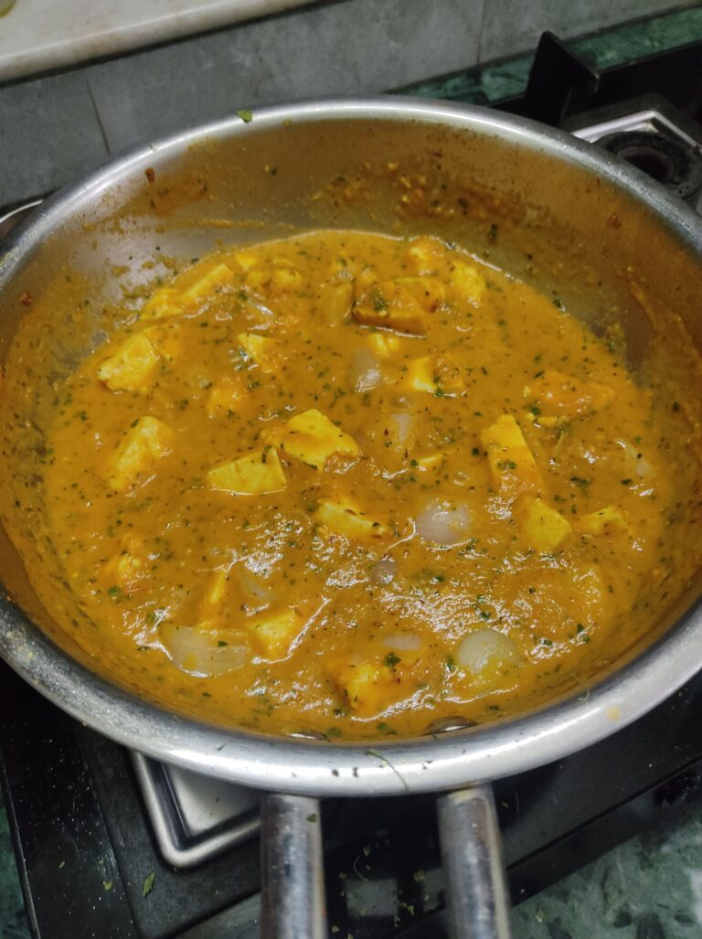 paneer do pyaza