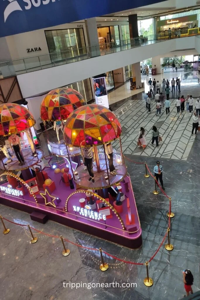 elante mall chandigarh from inside