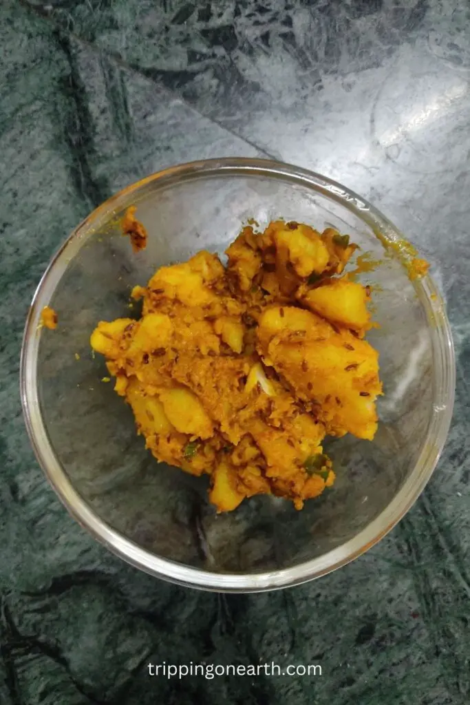 jeera aloo recipe dhaba style is ready to serve