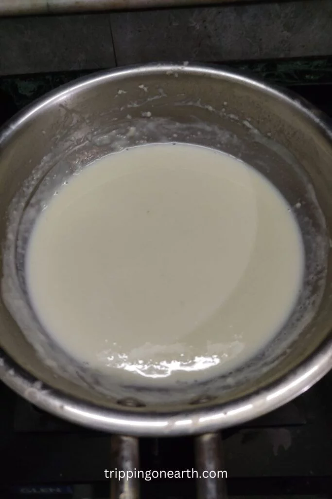 white sauce
