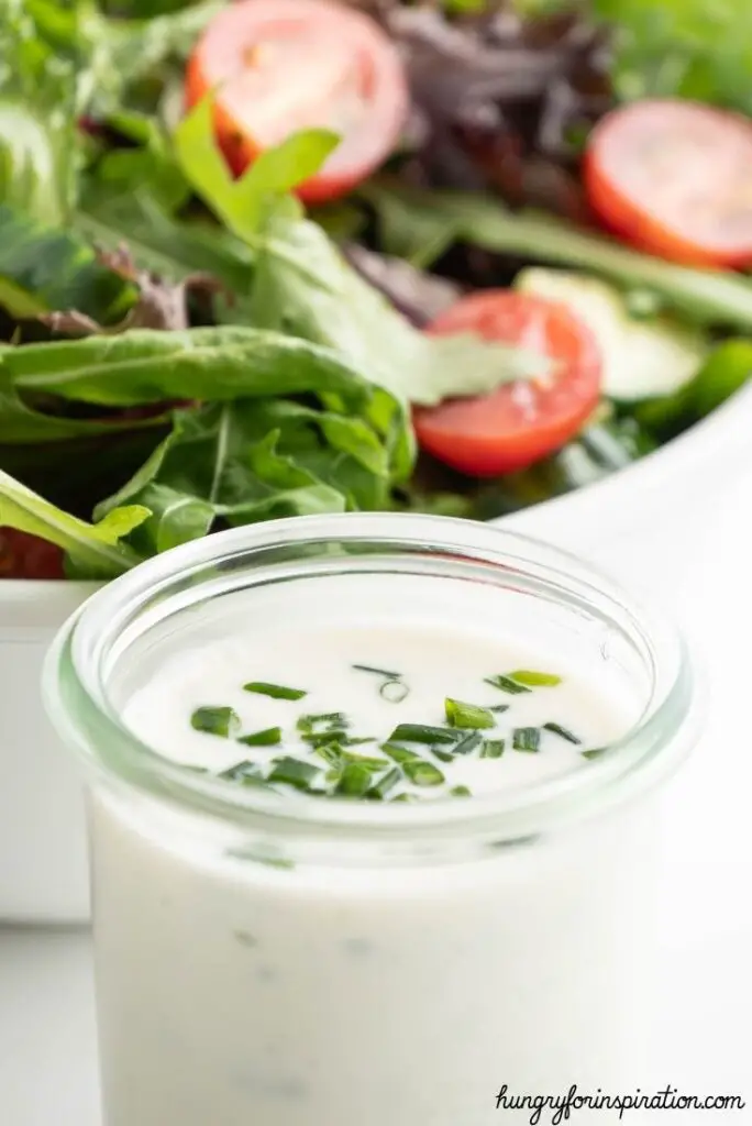 sugar free keto yogurt salad dressing