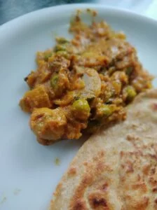 matar mushroom recipe