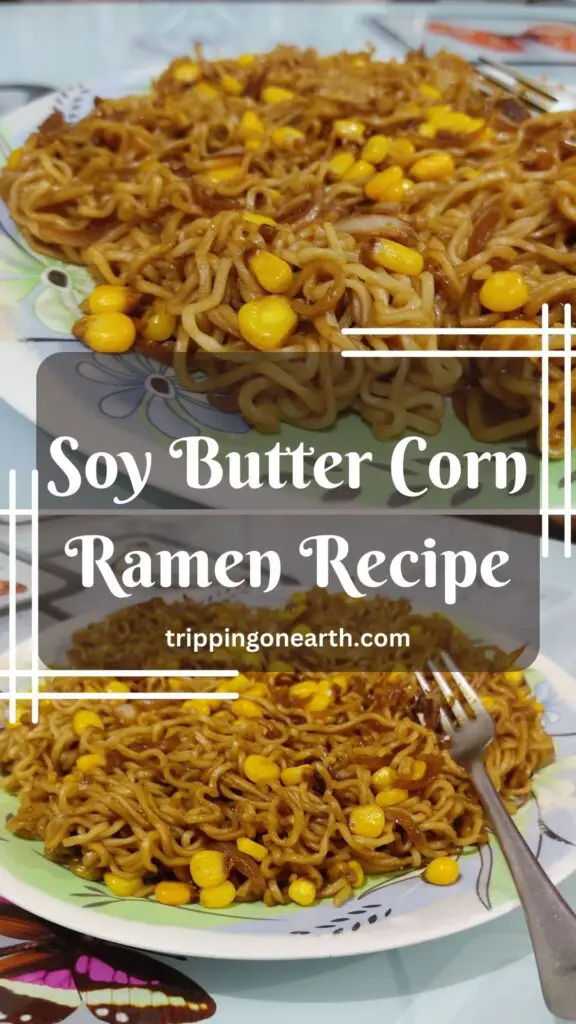 soy butter corn ramen recipe pin 2