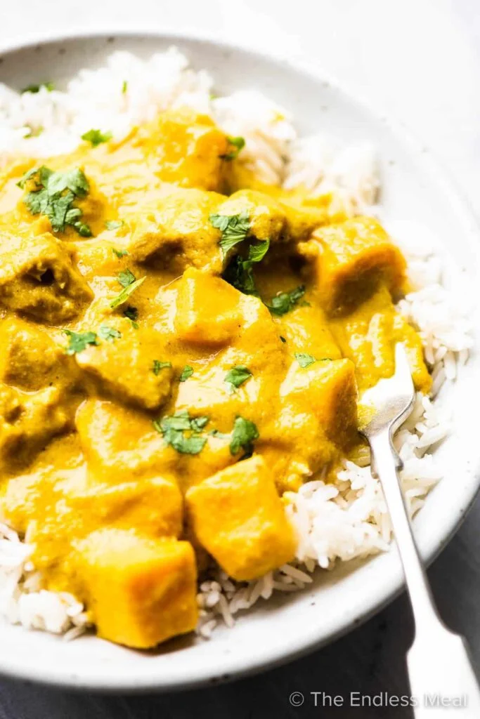 last minute meals: Mango Chicken Curry