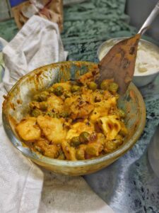aloo matar paneer