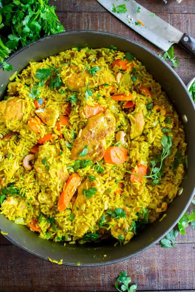quick indian dinner recipes: Chicken Biryani
