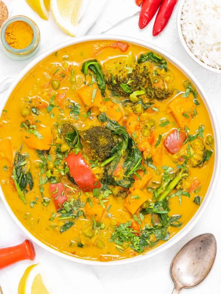 30 minutes indian dinner recipes: Vegetable Curry