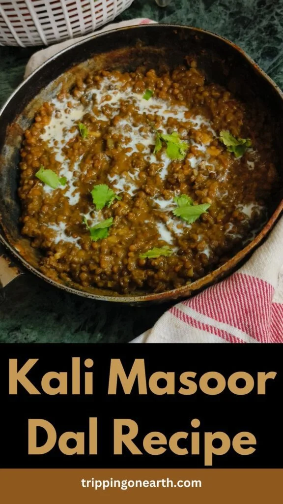 kali masoor dal recipe pin 2