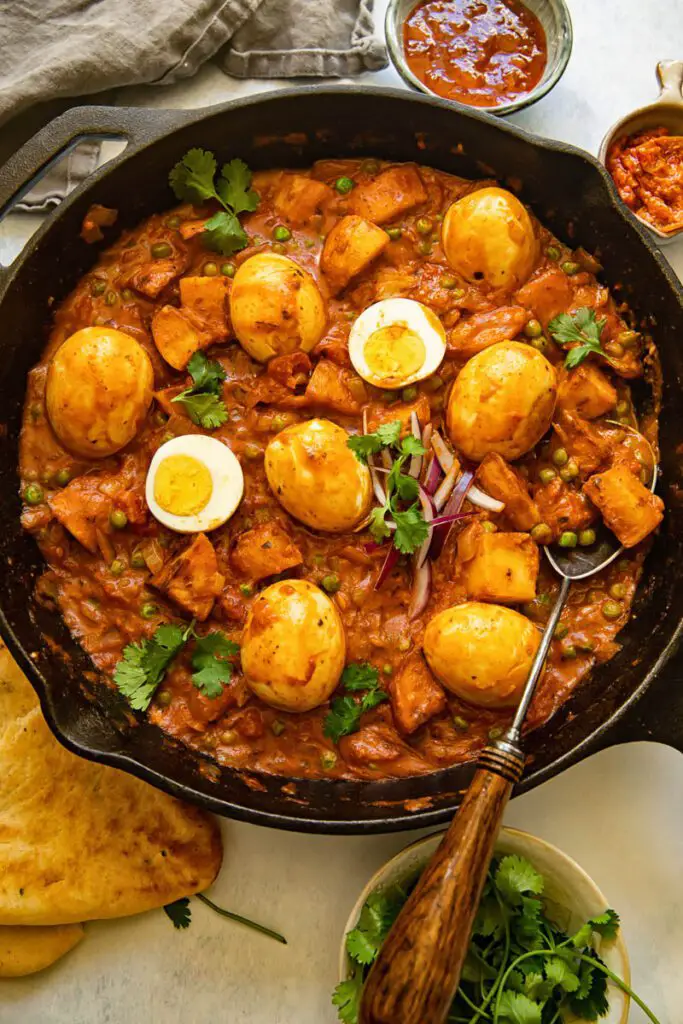 winter recipes Indian: Egg Curry