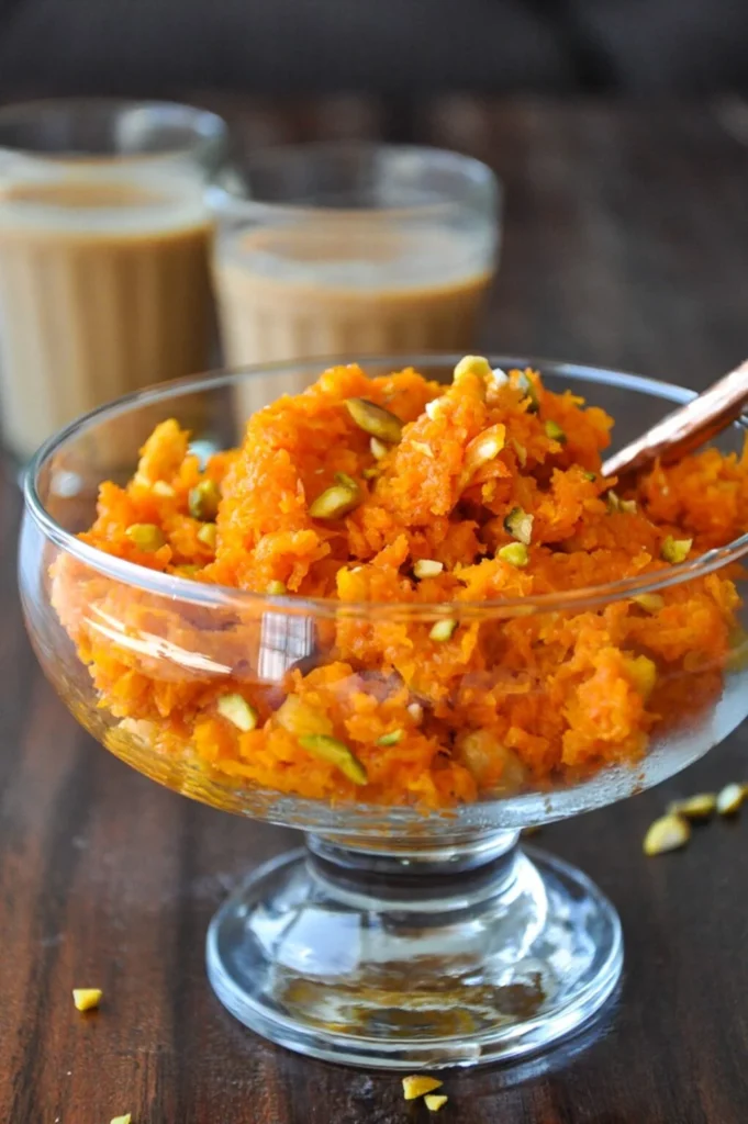 winter dishes in India: Gajar Ka Halwa
