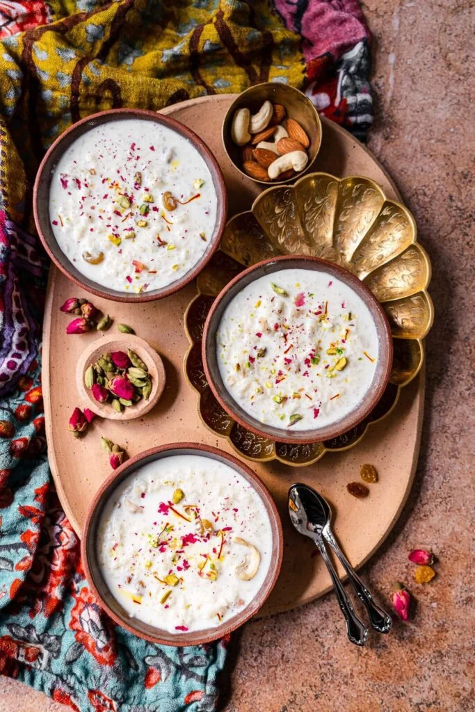 winter recipes Indian: Rice Kheer