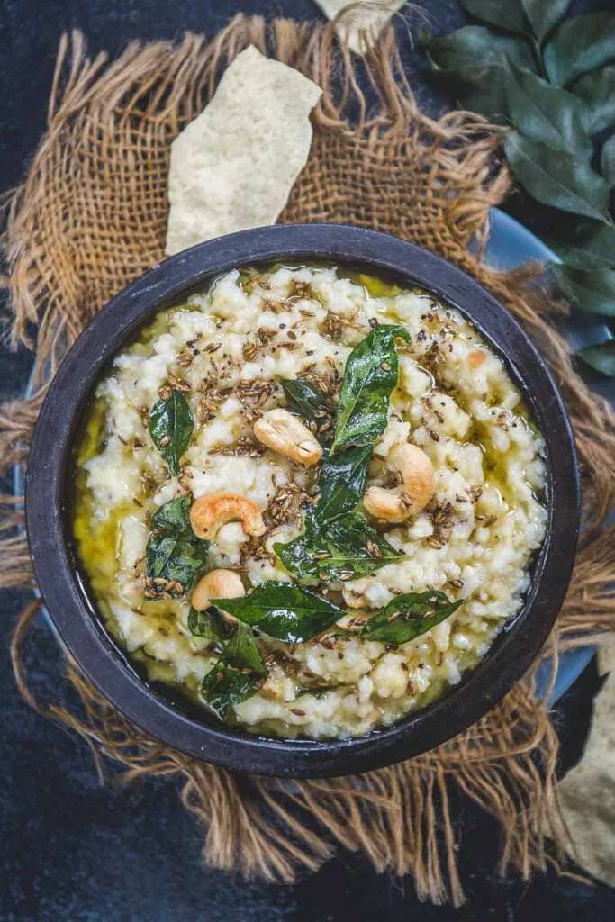 indian winter recipes: Ven Pongal