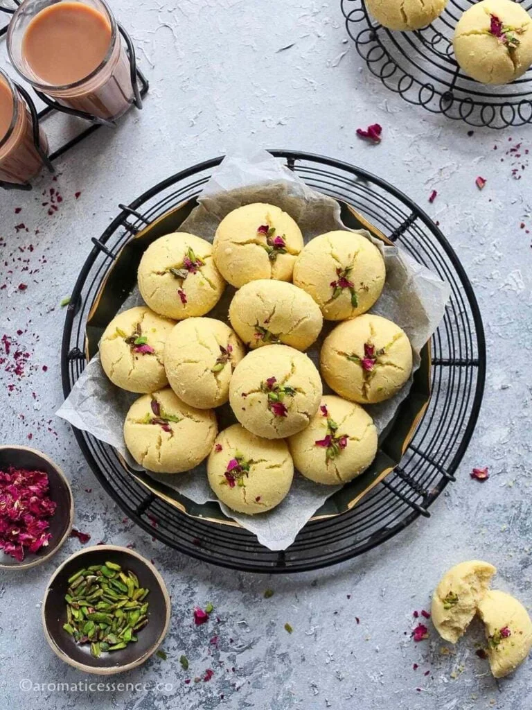 winter dishes in India: Nankhatai