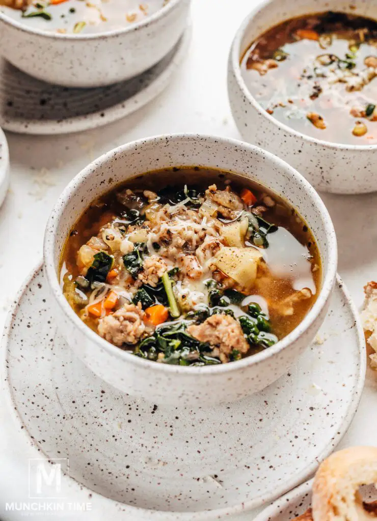 Gluten Free Italian Food Recipe: Best Kale Soup recipe with Sausage