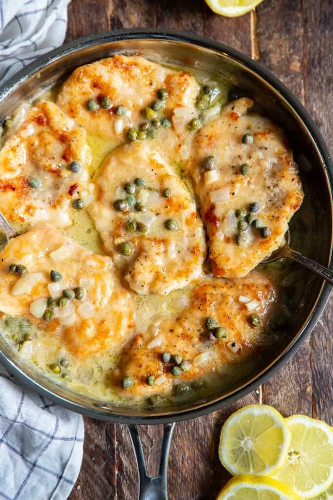 Gluten Free Italian Recipes: Lemon Chicken Piccata