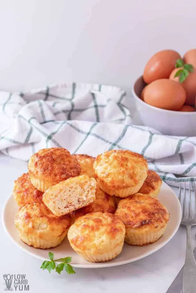 Cottage Cheese Recipes Keto: Keto Breakfast Muffins with Cottage Cheese