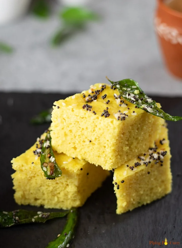 keto breakfast Indian: instant khamam dhokla