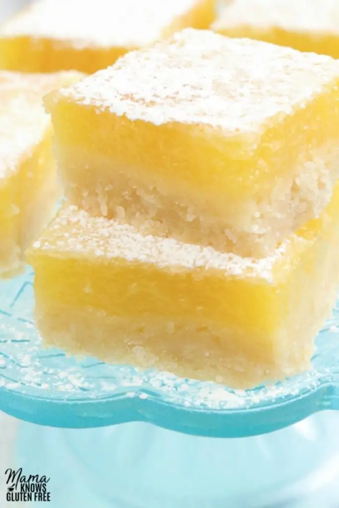Gluten Free And Dairy Free Dessert Recipes: Gluten-Free Lemon Bars 