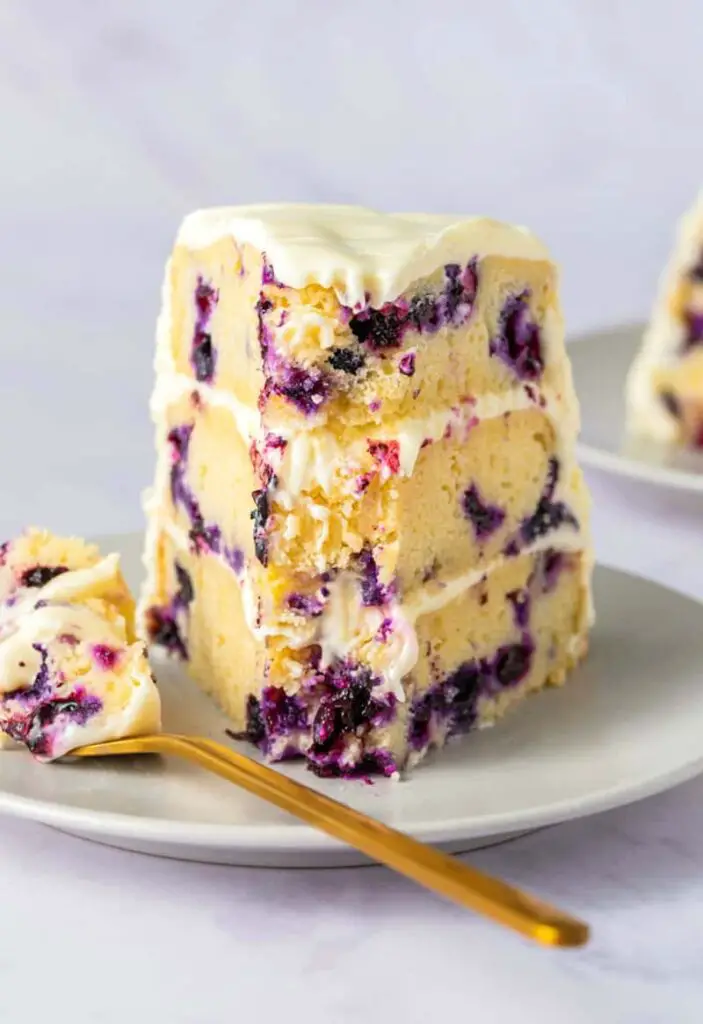 Gluten Dairy Free Dessert Recipes: Lemon Blueberry Cake