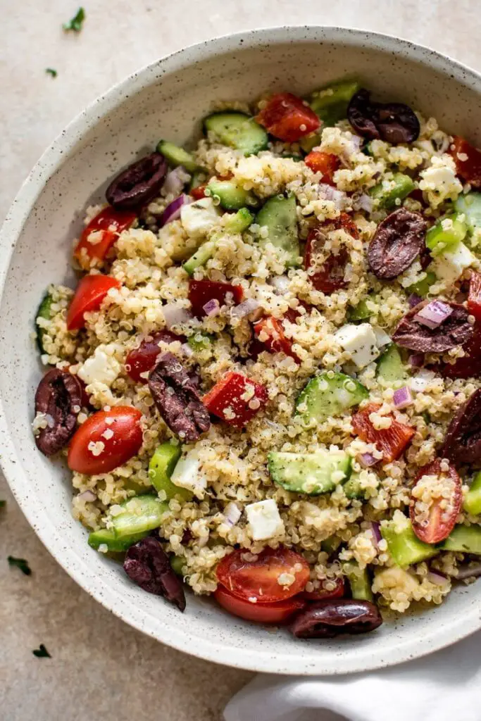 Gluten Free Italian Recipes: Mediterranean Quinoa Salad