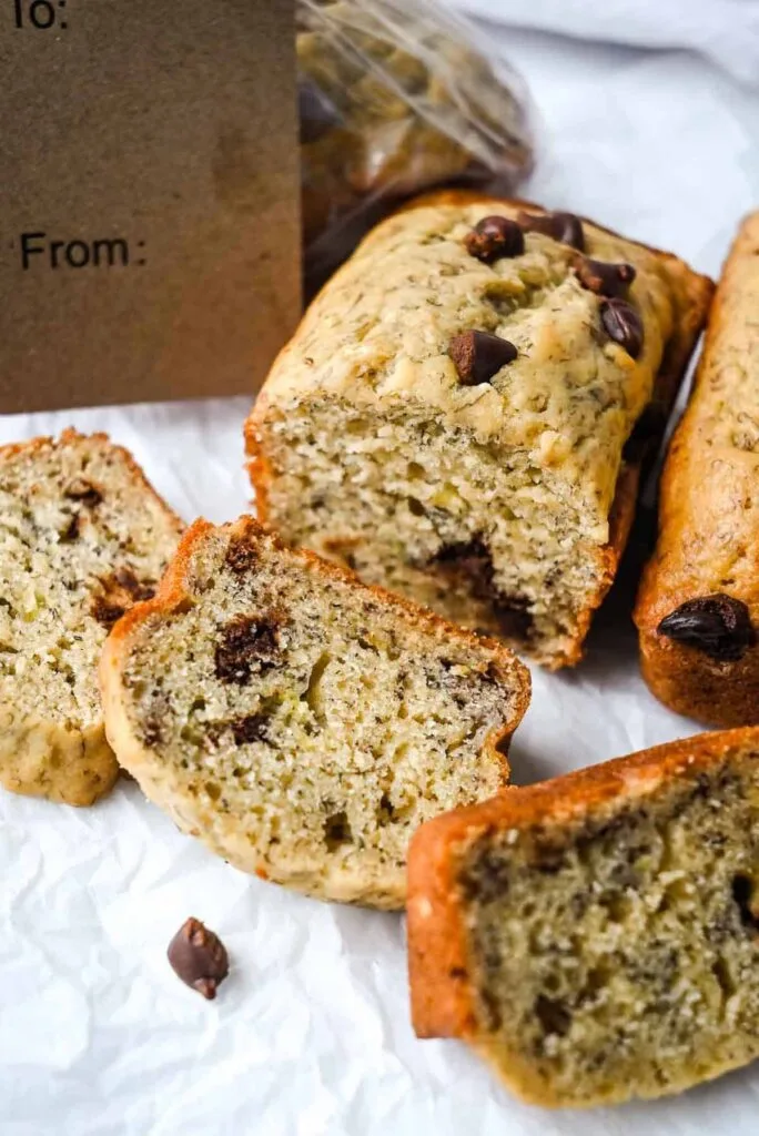 Mini Loaf Pan Bread Recipes: Banana Bread Mini Loaves