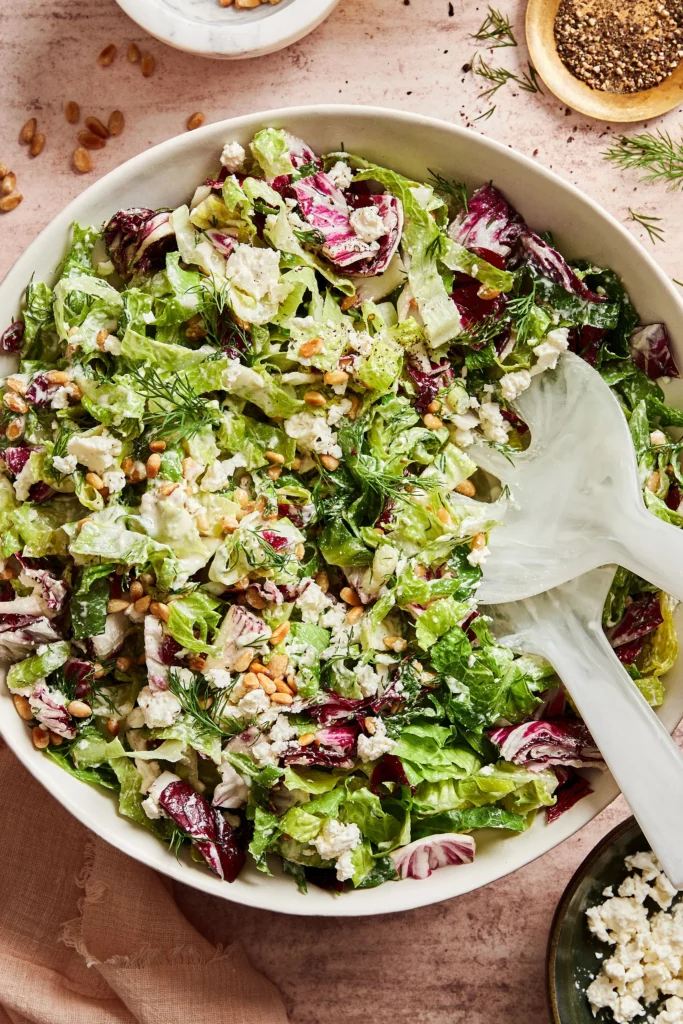 Easter Salad Recipes: Easy Maroulosalata Salad
