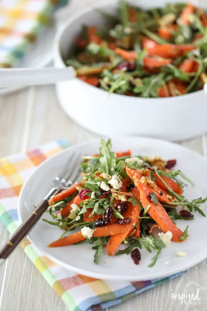 Salad Recipe For Easter: Roasted Carrot Salad Recipe