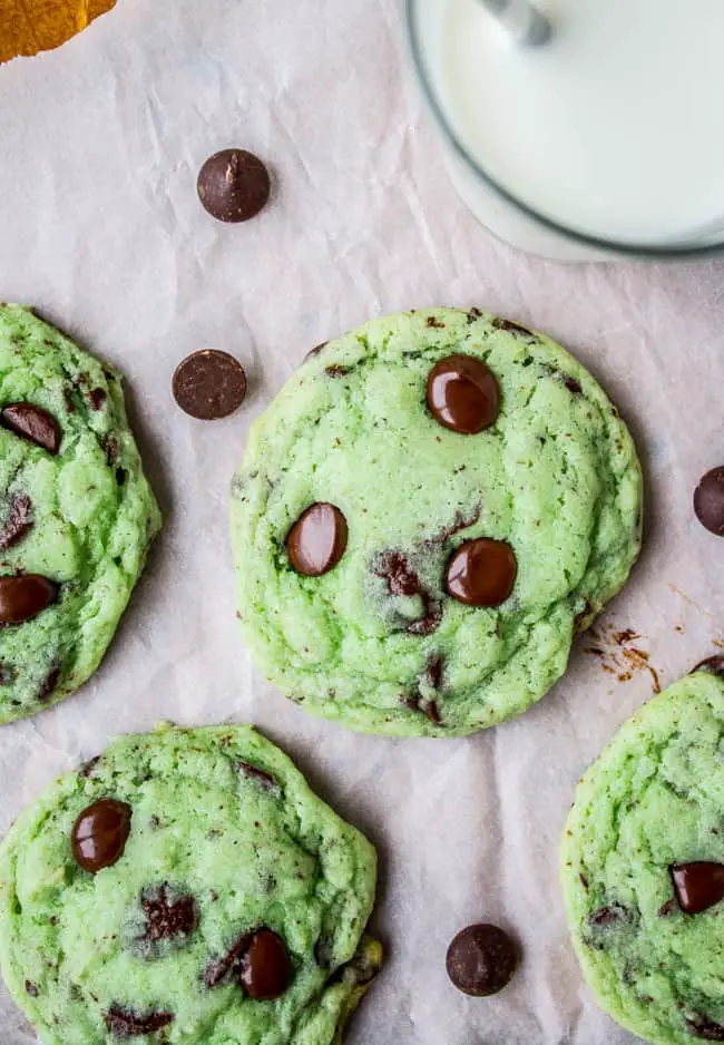 Summer Cookie Recipe: Mint Chocolate Chip Cookies