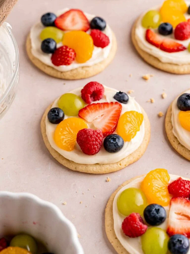 Summer Sugar Cookies: Fruit Pizza Sugar Cookies