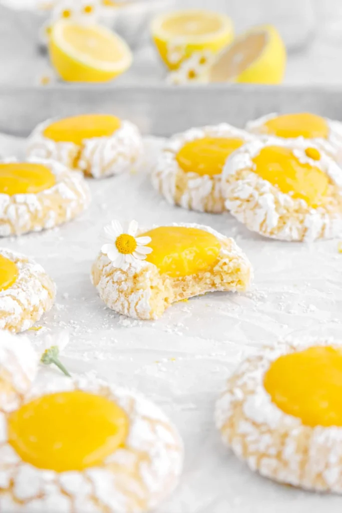 Summer Cookie Recipe: Lemon Curd Thumbprint Cookies