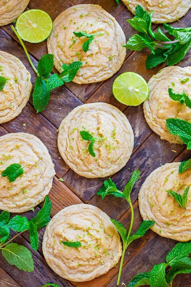 Mojito Cookies