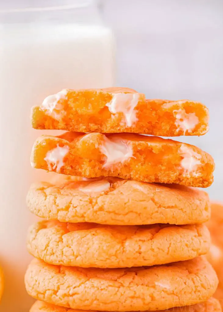 Summer Sugar Cookies: Creamsicle Orange Cookies