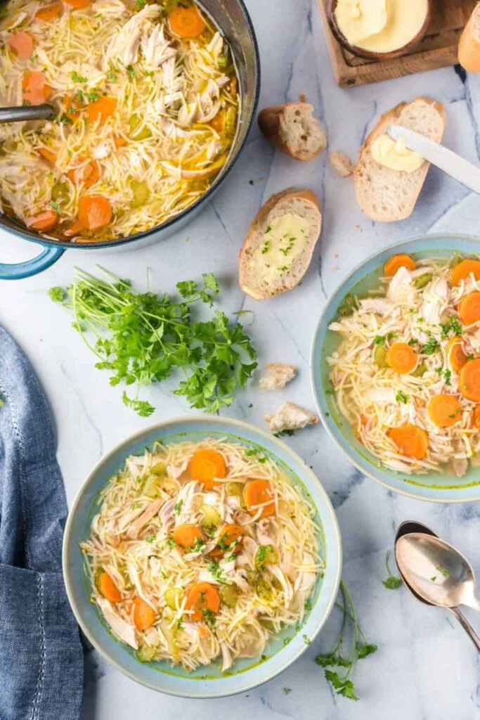 Lipton Noodle Soup with Rotisserie Chicken