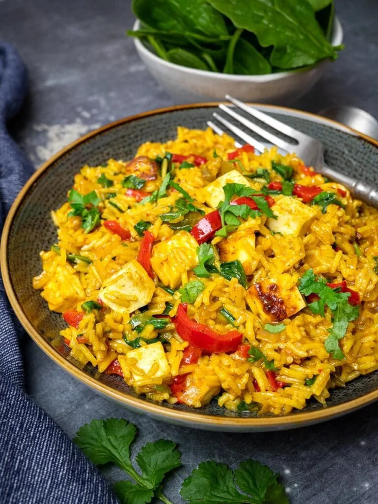 Easy Paneer Biryani