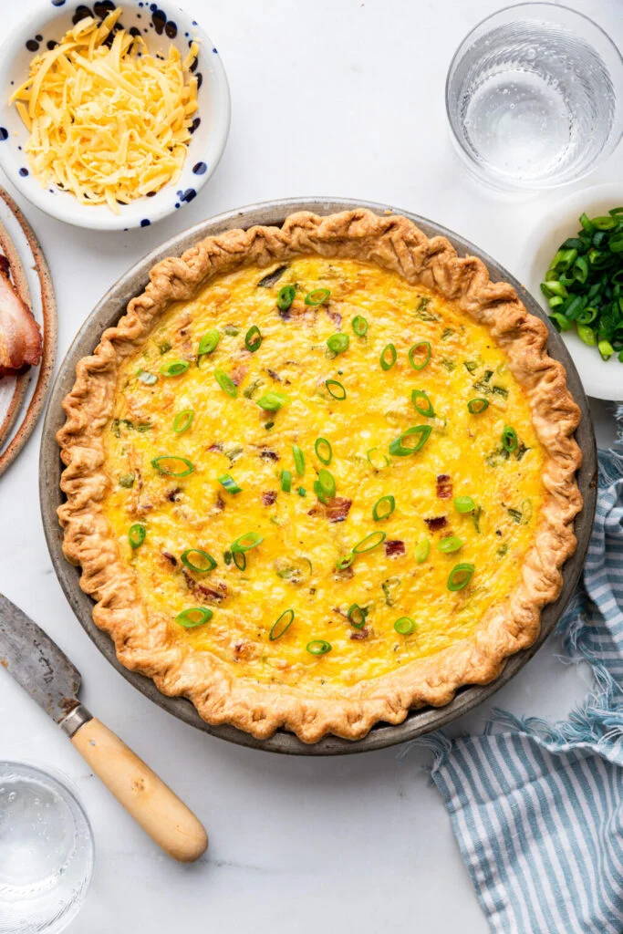 Cottage Cheese Quiche