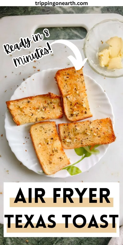 texas toast in air fryer pin