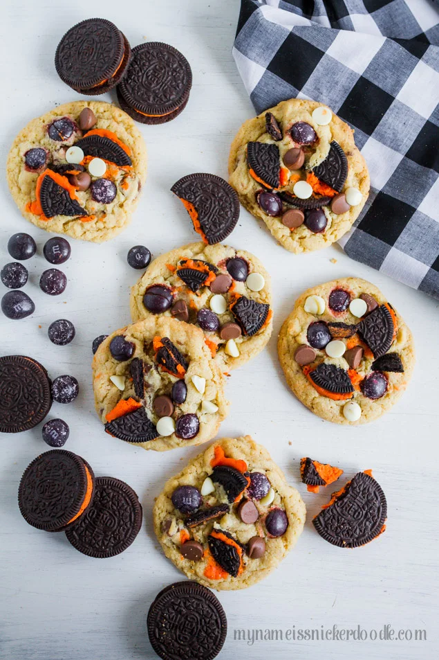 Halloween Cookies And Cream Cookies
