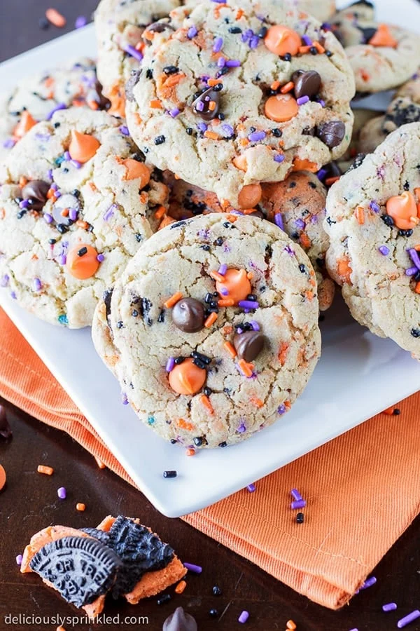 Oreo Funfetti Cookies