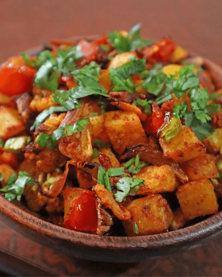 Air Fryer Aloo Gobi