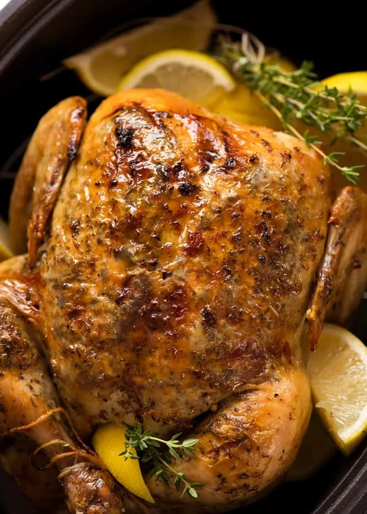 Slow Cooker Roast Chicken