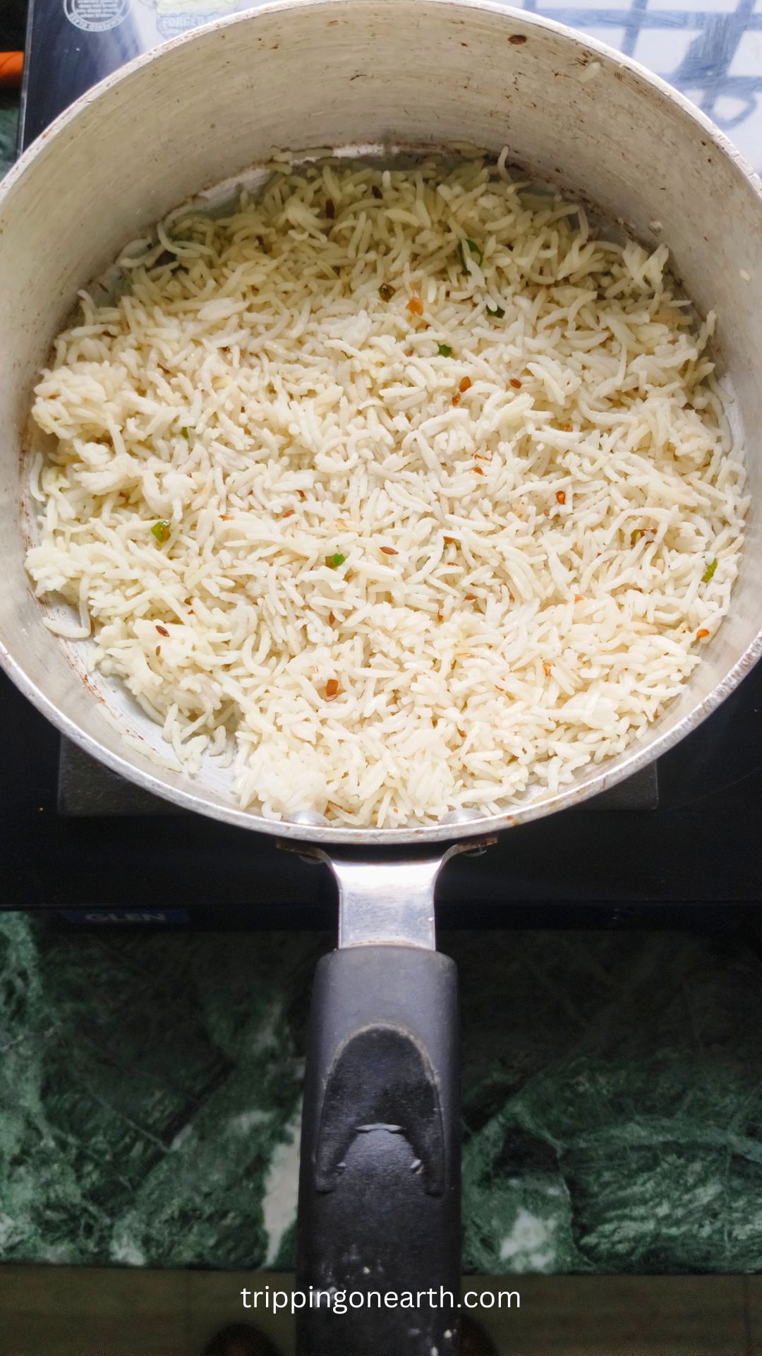 Ginger Rice Recipe - Tripping on Earth