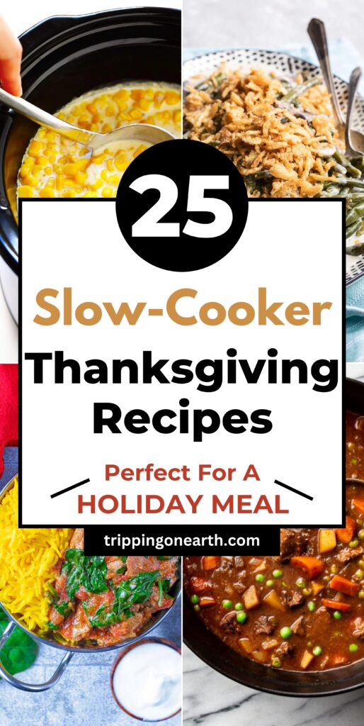 Thanksgiving crockpot recipes pin