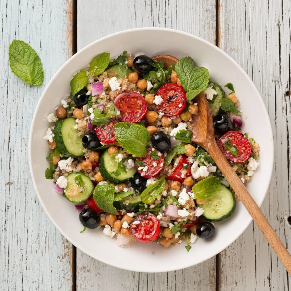 Quinoa And Cottage Cheese Salad