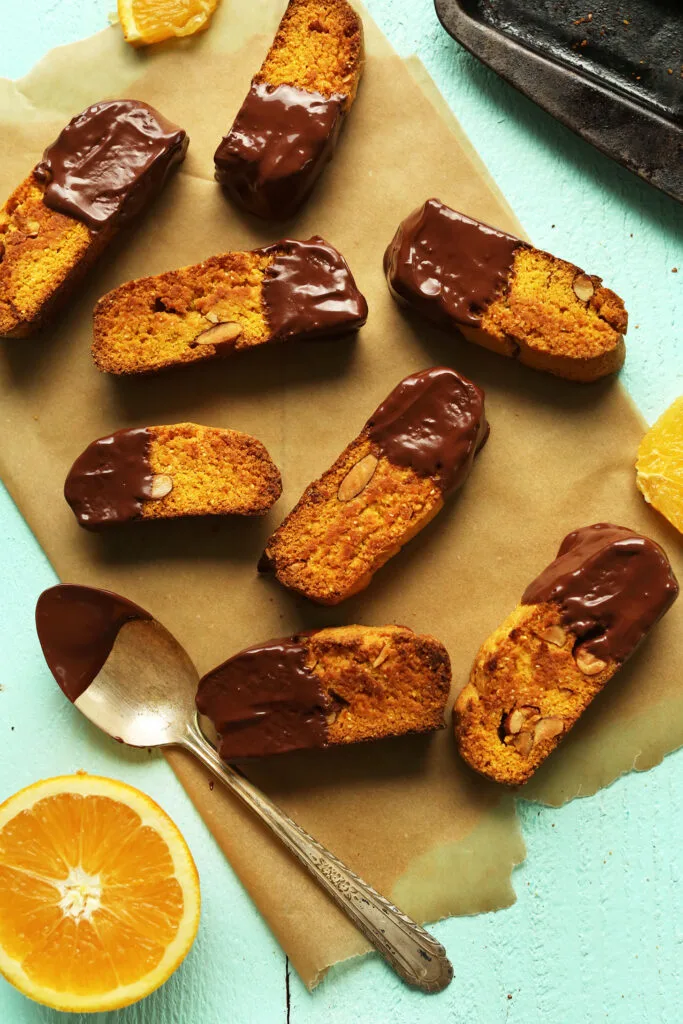 Orange Almond Biscotti