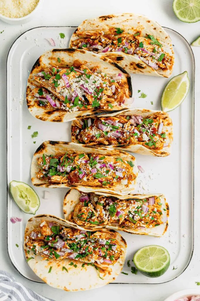 Slow Cooker Chicken Tacos